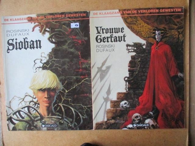 adv7916 klaagzang van de verloren gewesten, Boeken, Stripboeken, Eén stripboek, Ophalen, Gelezen