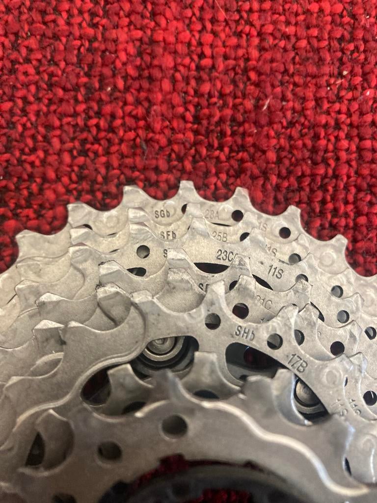 Shimano Ultegra 11 speed Cassette 11-25/11-28, Fietsen en Brommers, Fietsonderdelen, Gebruikt, De ruyterstraat 86, Cycling@steenbergen.cc