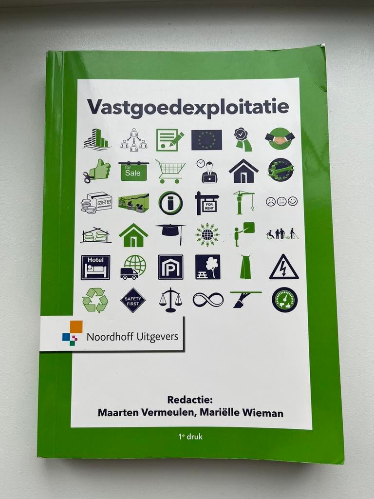 Maarten Vermeulen - Vastgoedexploitatie, Boeken, Sociale wetenschap, Ophalen of Verzenden, Zo goed als nieuw, Maarten Vermeulen; Mariëlle Wieman