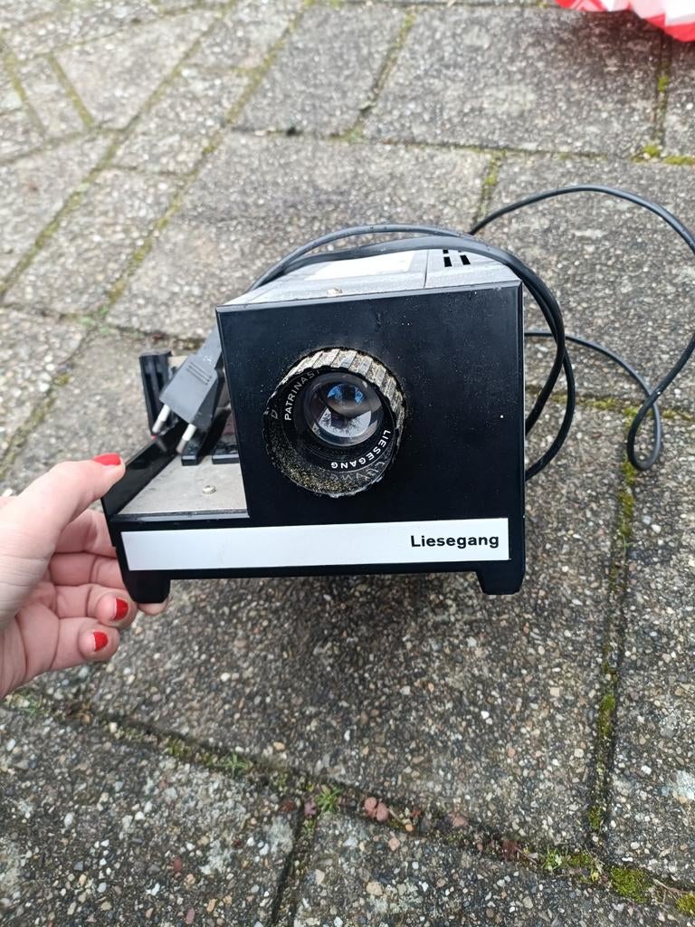 Vintage Diaprojector Liesegang, Audio, Tv en Foto, Ophalen, Gebruikt