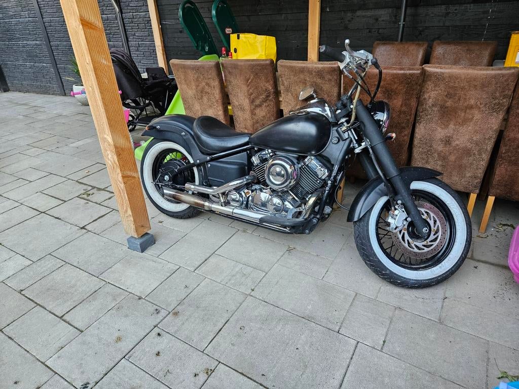 Te koop aangeboden yamaha dragstar xvs bobber 650, 2 cilinders, Chopper, Particulier, 650 cc