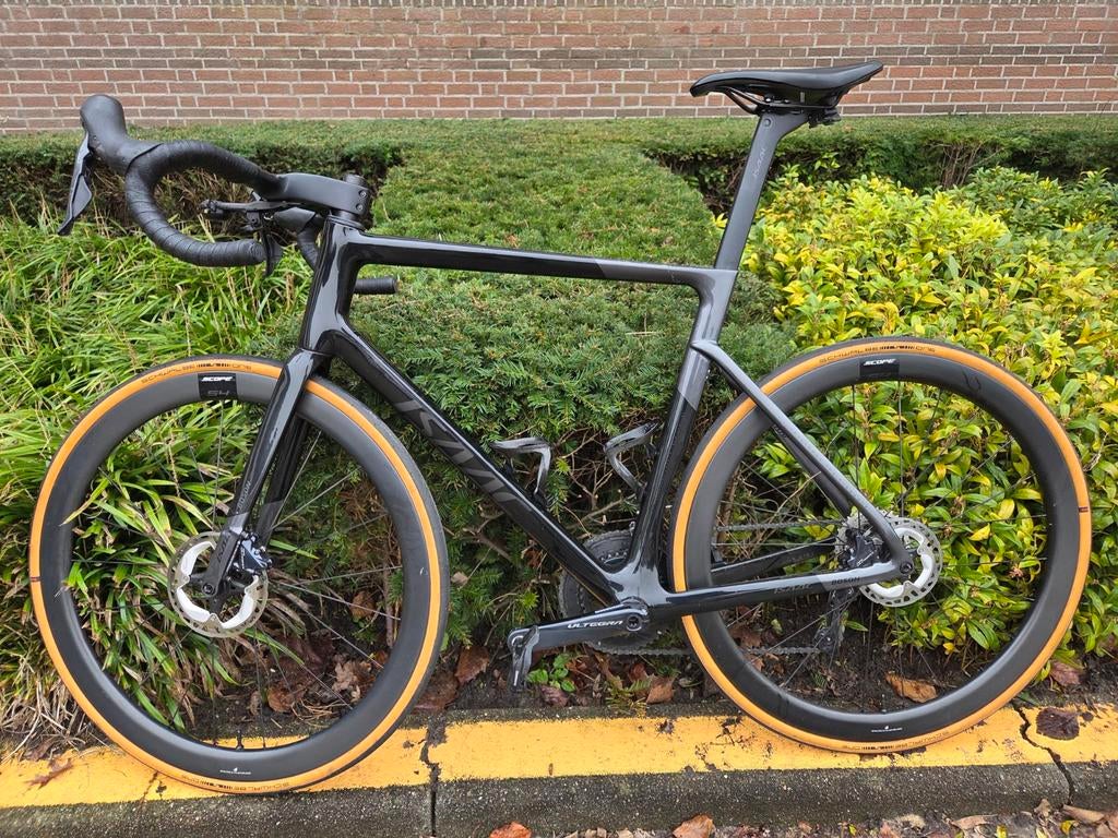 Isaac Boson XL Ultegra met Scope S4 Wielen, Fietsen en Brommers, Fietsen | Racefietsen, 28 inch, Gebruikt, Carbon, 57 tot 61 cm