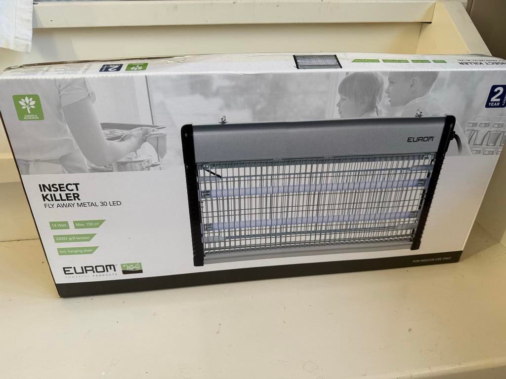Eurom Insect Killer - Nieuw in doos!, Ophalen of Verzenden, Nieuw, Ongediertebestrijding