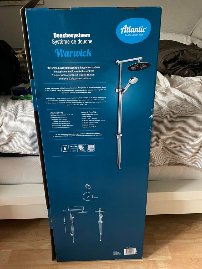 Douche systeem Atlantic Warick, Ophalen, Gebruikt, Overige kleuren