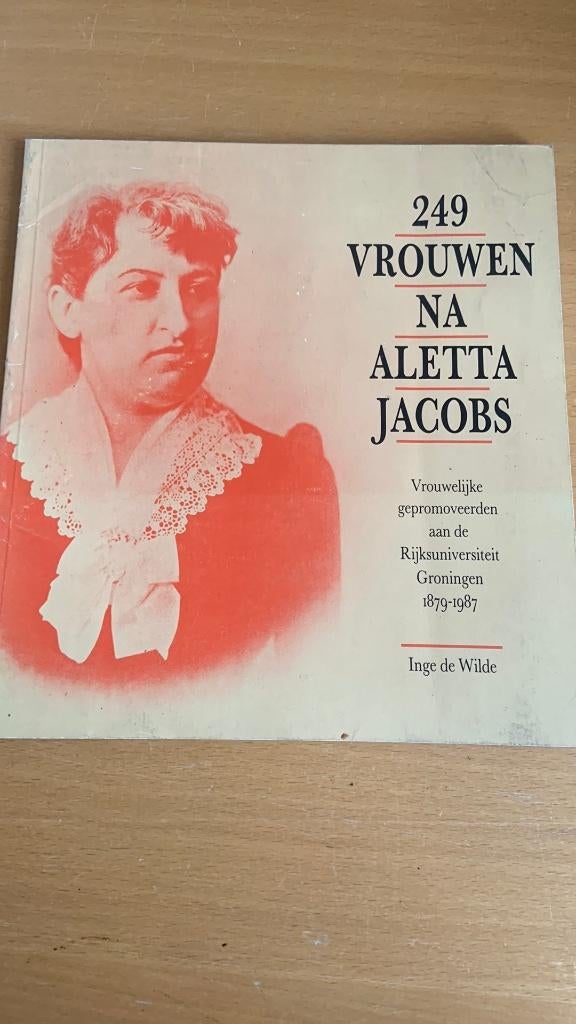 249 vrouwen na Aletta Jacobs - Inge de Wilde, Boeken, Ophalen of Verzenden, Zo goed als nieuw