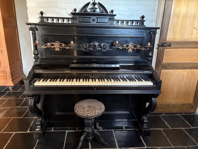 Oude piano art-deco stijl, Ophalen of Verzenden