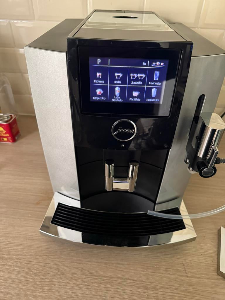 Jura S8 2021   - Gereviseerd - 6mnd Garantie, Gebruikt, Info@jura.com, Espresso apparaat, Jura
