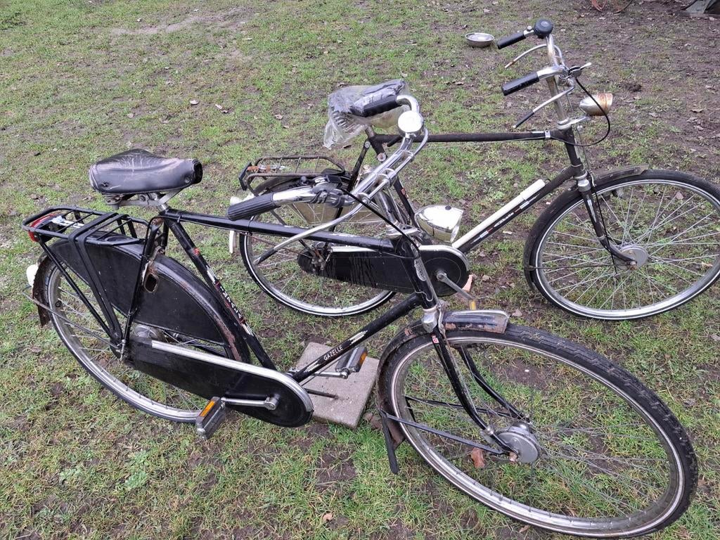 2x Gazelle herenfiets oldtimer opknappper vintage, Ophalen of Verzenden