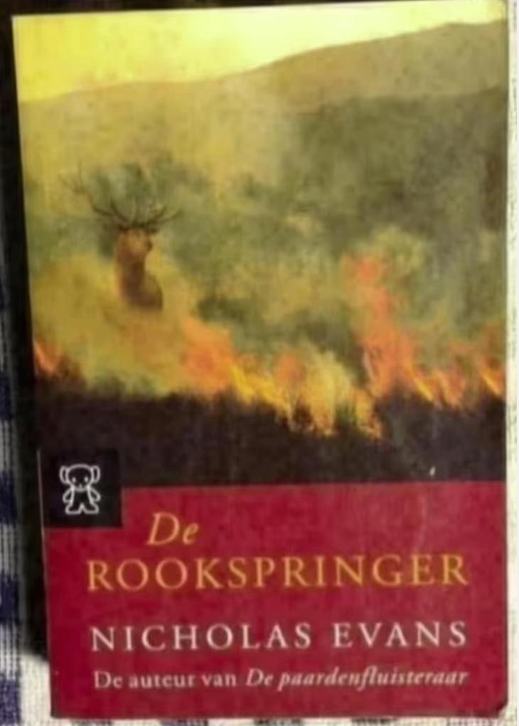 De rookspringer; Nicholas Evans; ISBN 9046120759, Boeken, Romans, Zo goed als nieuw, Ophalen of Verzenden