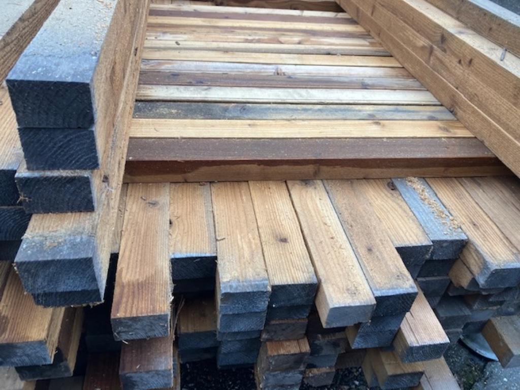 thermisch gemodificeerd vuren regels 60x 40 mm, lengte 1.58, Doe-het-zelf en Verbouw, Hout en Planken, Ophalen, 25 tot 50 mm, Nieuw