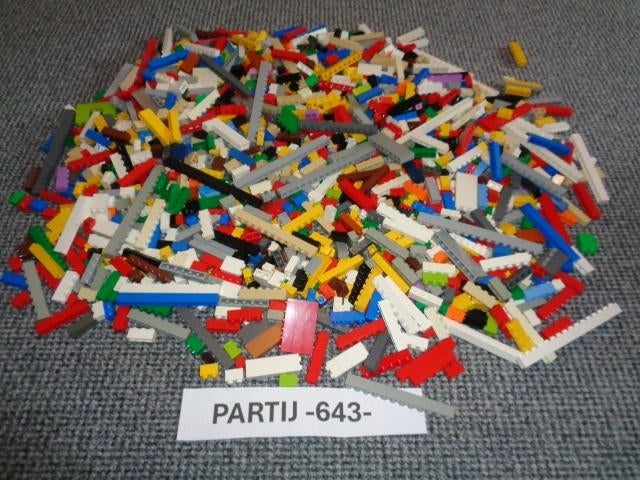 Partij 1000x Dunne Lego stenen gemengd (Meerdere sets), Lego, Lego, Gebruikt, Verzenden