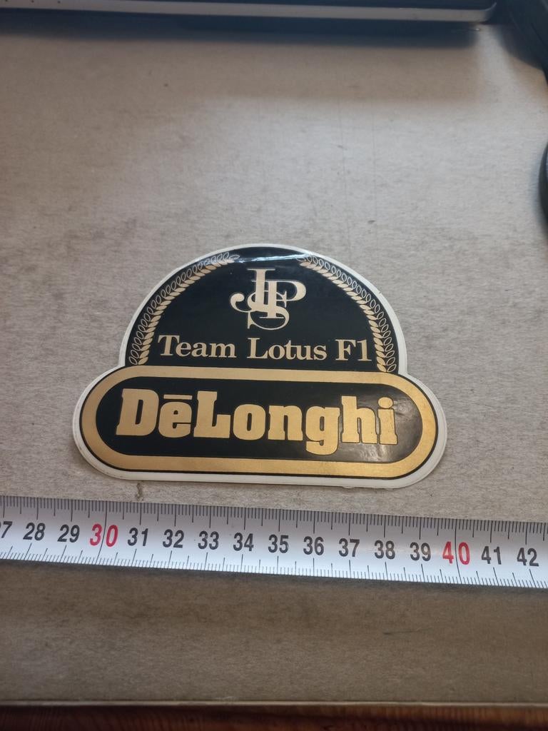 Jps team lotus f1 delonghi 2, Verzamelen, Stickers, Ophalen of Verzenden, Zo goed als nieuw