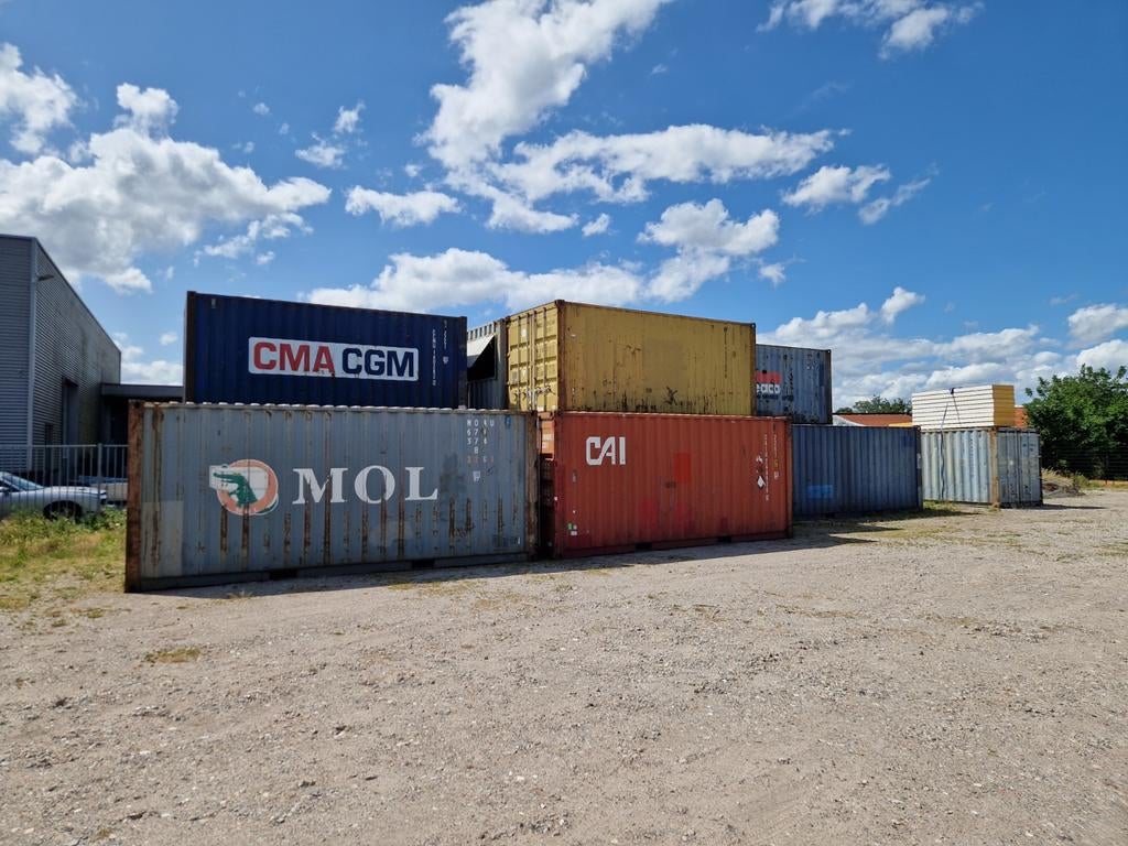 20ft 6 m USED en NEW Zeecontainers/Opslagcontainers te koop!, Ophalen