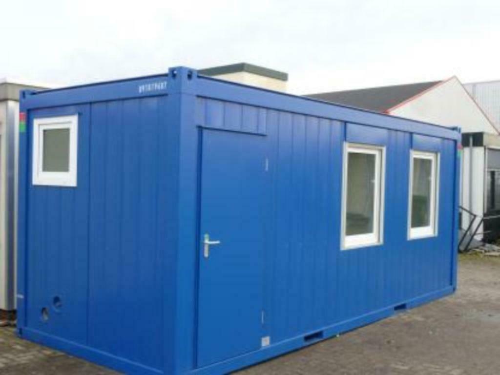 Nieuwe 20ft kantoor- en schaft units met toilet en keuken, Zakelijke goederen, Machines en Bouw | Keten en Containers, Ophalen