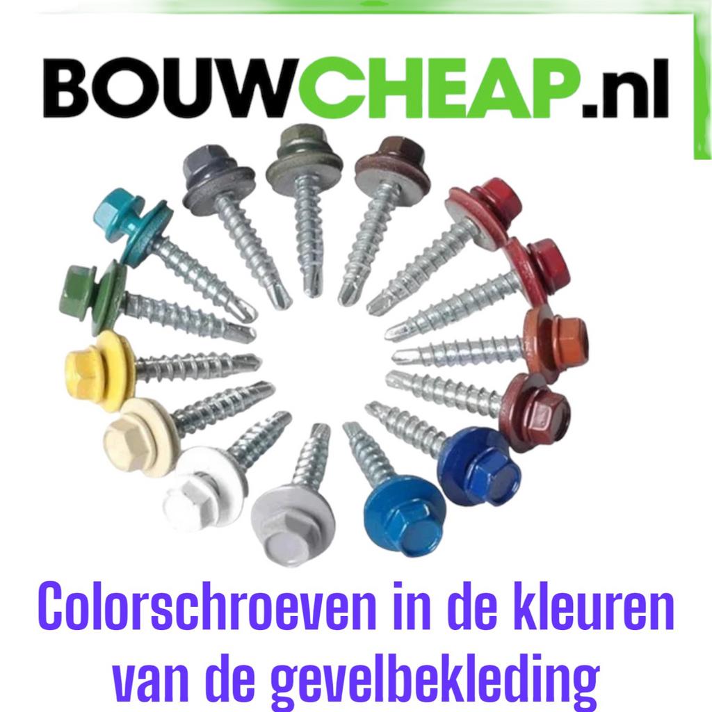 Kleurkopschroeven goedkoopste van Nederland, Ophalen of Verzenden, Nieuw