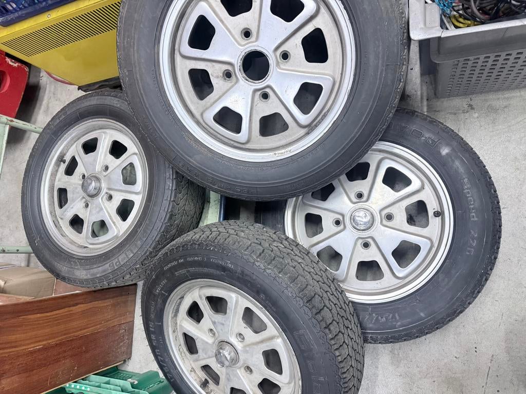 PORSCHE 914 Fuchs velgen set van 4, Auto-onderdelen, Banden en Velgen, Ophalen, Zomerbanden, Velg(en)