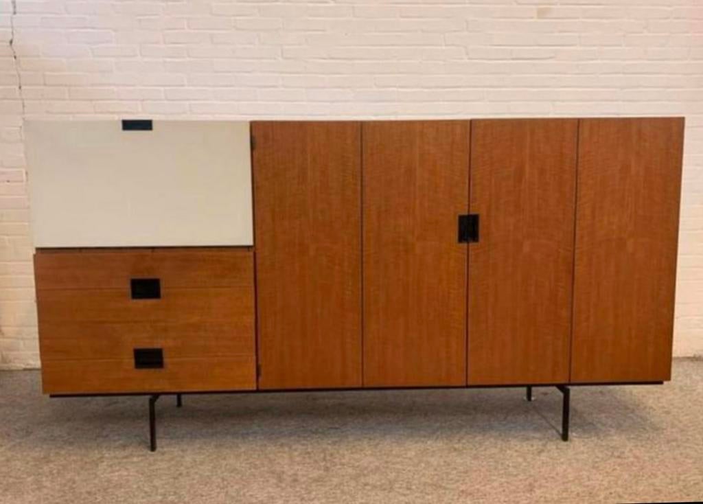Dressoir Fristho jaren 60 teakhouten dressoirs lowboards, Huis en Inrichting, Ophalen, Vintage