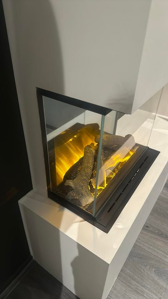 Elektrische haard inbouwhaard drie zijden Element4, Huis en Inrichting, Haarden, Elektrische haard, Zo goed als nieuw, Element4