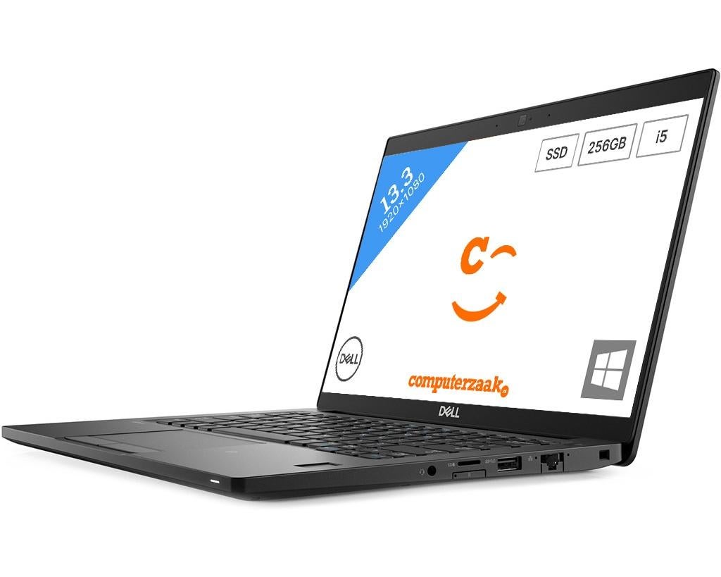 Dell Latitude 7390/Intel Core i5 1.70GHz/8GB/256GB SSD, 256 GB, 2 tot 3 Ghz, 13 inch, Refurbished