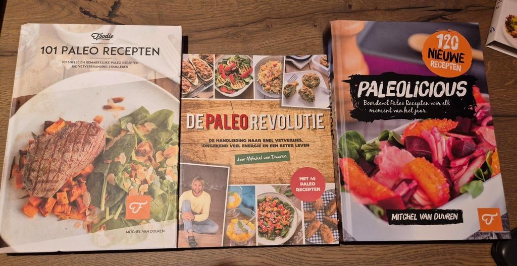 7 Boeken over het Paleodieet, Ophalen of Verzenden