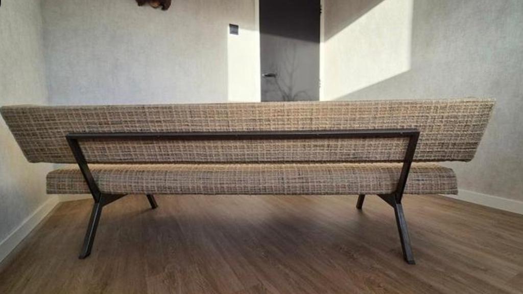 Vintage slaapbank jaren 60 Rito Valla IPE Bologna, Huis en Inrichting, Banken | Bankstellen, Ophalen, Jaren 60, vintage, Italiaans, loungen