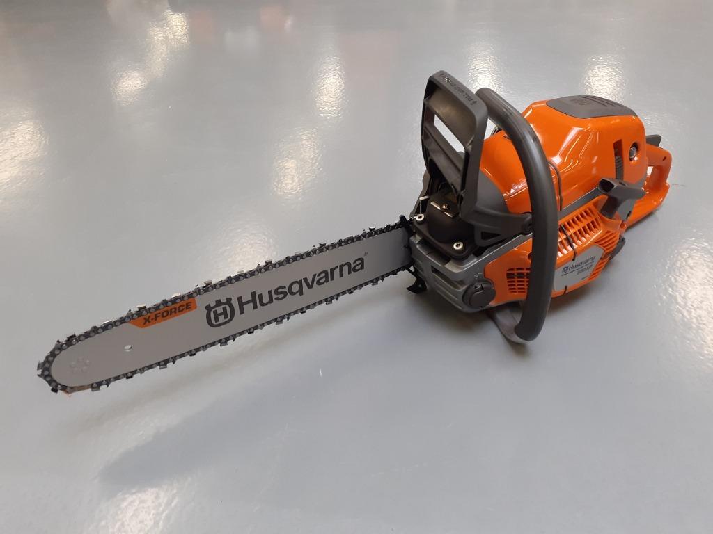 Husqvarna 550 XP kettingzaag met 45cm blad, 50CC, Aanbieding, Ophalen of Verzenden, Nieuw, Husqvarna