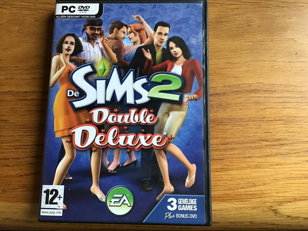 Pc dvd Sims 2 double deluxe, Spelcomputers en Games, Games | Pc, 1 speler, Ophalen of Verzenden, Zo goed als nieuw