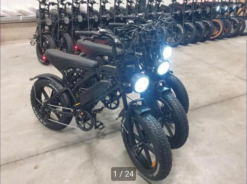 Fatbike V20 Pro  factuur Met Garantie NFC Slot Onderhoud