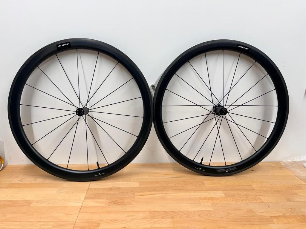 Scope s4 wielen velgrem carbon, Gebruikt, Ok, Ophalen of Verzenden, Ok