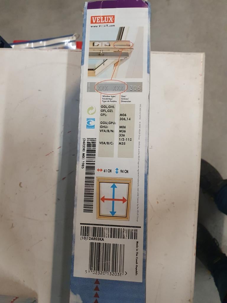 Velux verduisterend rolgordijn DKL M06 306, Minder dan 50 cm, Info@velux.com, Velux, Wit