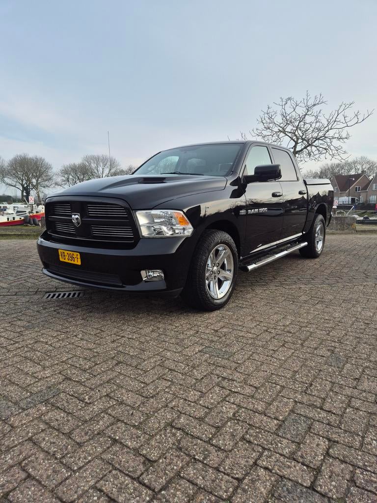 Dodge RAM  2013, Auto's, Bestelauto's, Bedrijf, Dodge, LPG, Automaat, Origineel Nederlands, Zwart, Zwart, Vierwielaandrijving