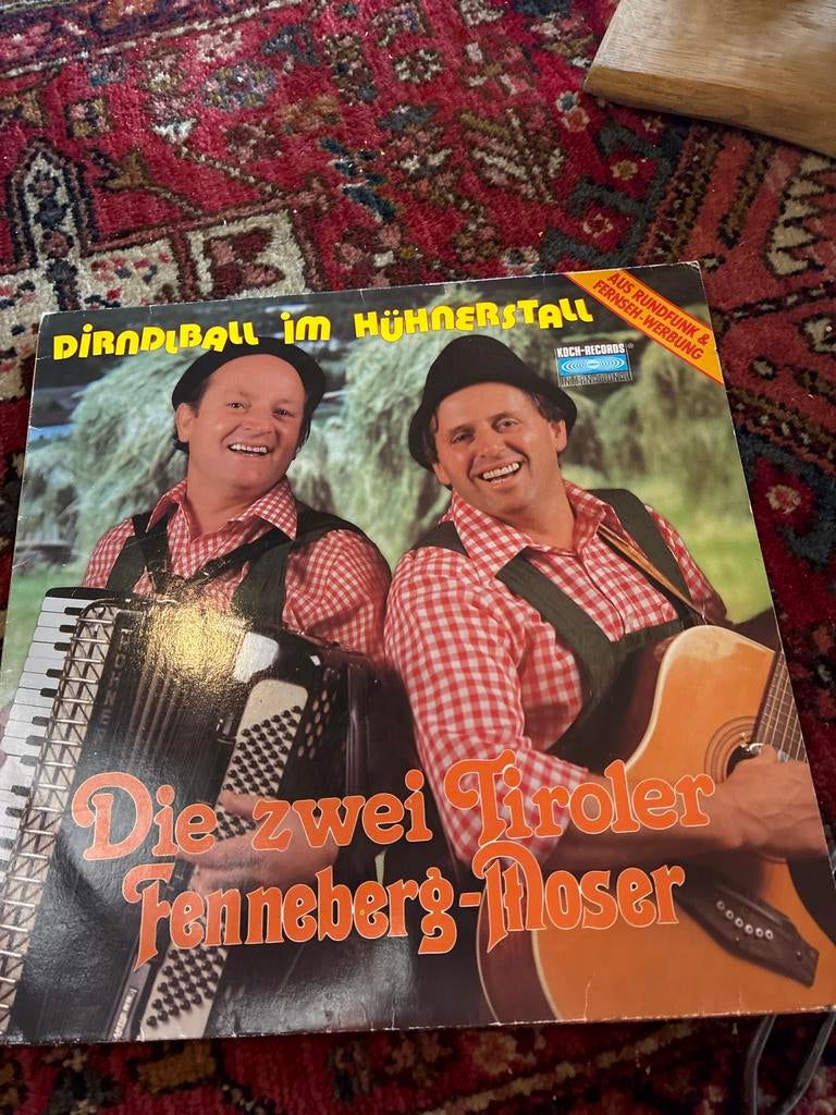 Lp Die Zwei Tiroler Fenneberg-Moser, Cd's en Dvd's, Vinyl | Overige Vinyl, Ophalen of Verzenden, Gebruikt, 12 inch