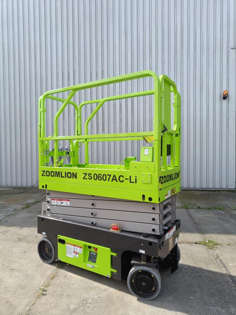 Schaarhoogwerker elektrisch 8 meter Zoomlion (nieuw), Ophalen