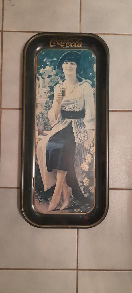 Vintage Coca Cola Dienblad, Huis en Inrichting, Woonaccessoires | Dienbladen, Ophalen of Verzenden, Nieuw, Rechthoekig, Metaal