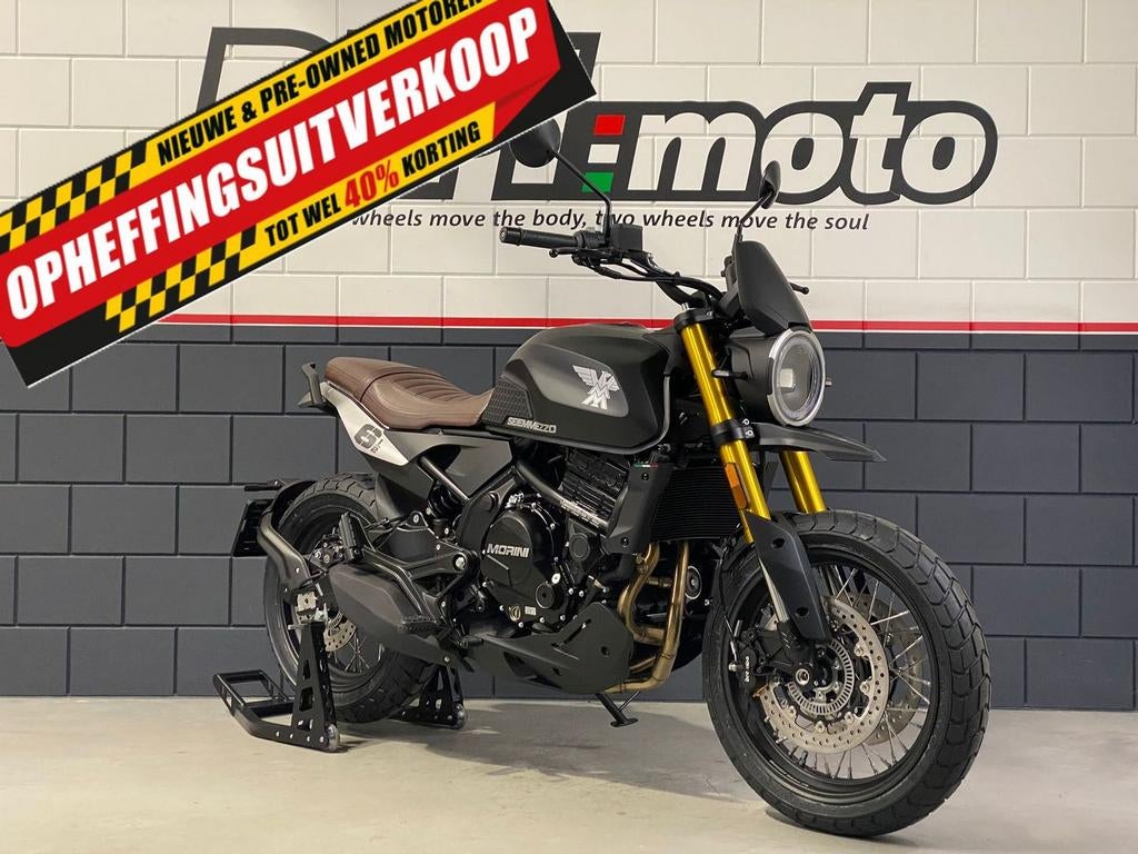 MOTO MORINI SEIEMMEZZO SCR (bj 2024), MOTO MORINI, Bedrijf, Onbekend, Meer dan 35 kW