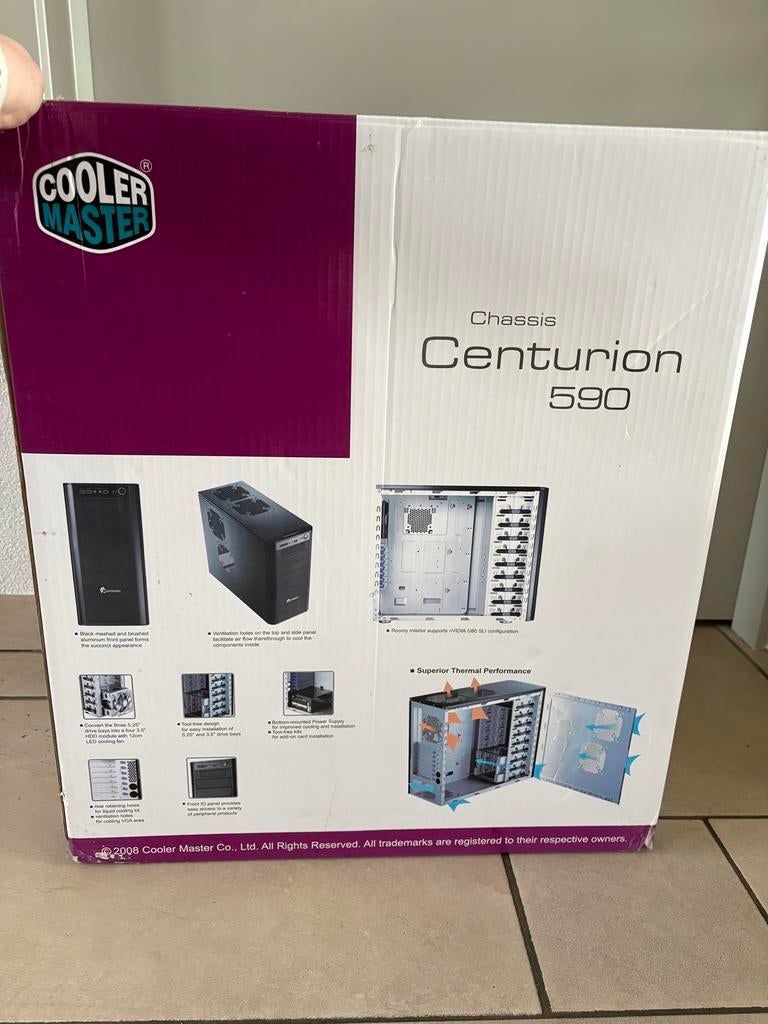 Cooler Master Centurion 590 PC Behuizing, Ophalen of Verzenden, Gebruikt