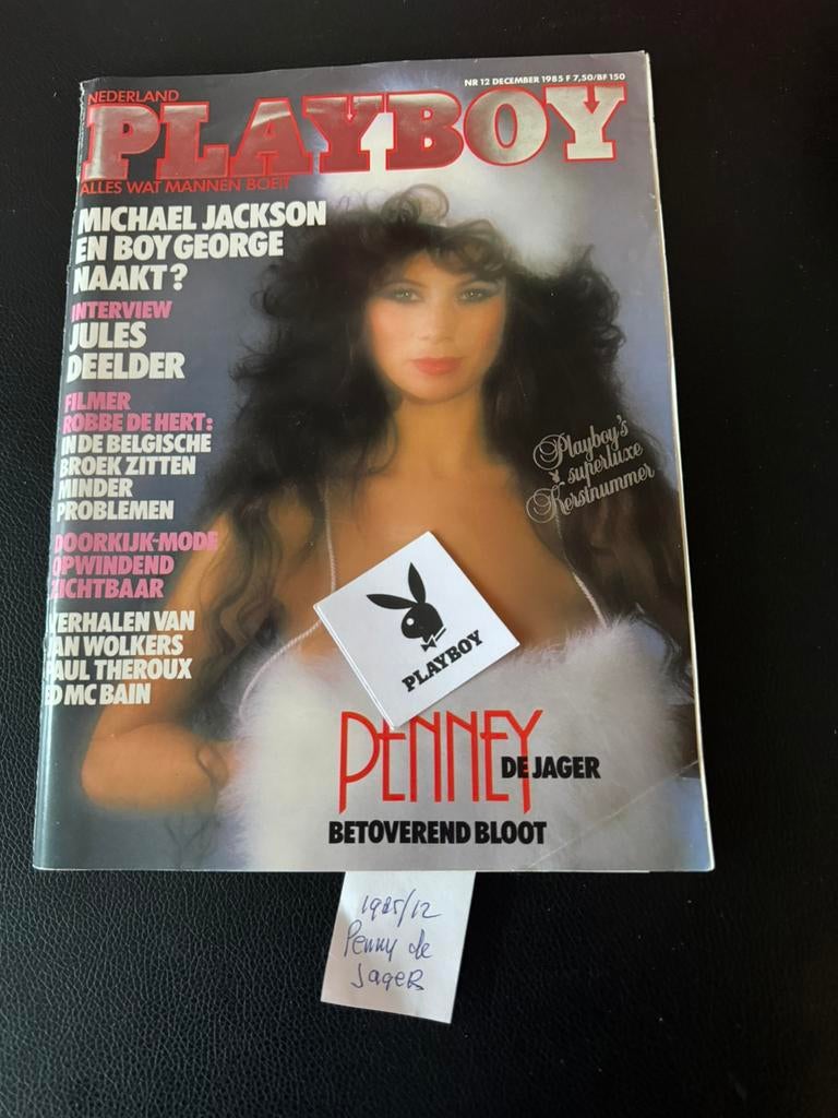 playboy met penny de jager, Verzamelen, Ophalen of Verzenden, 1980 tot heden, Tijdschrift