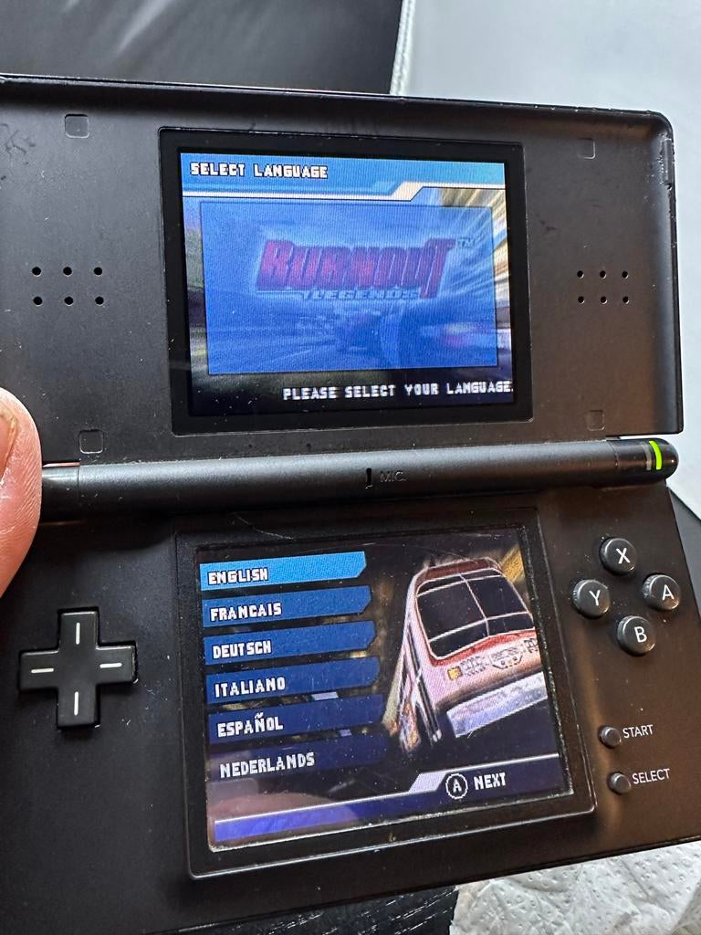 Nintendo DS Lite Zwart, Gebruikt, A, Zwart, Ophalen of Verzenden