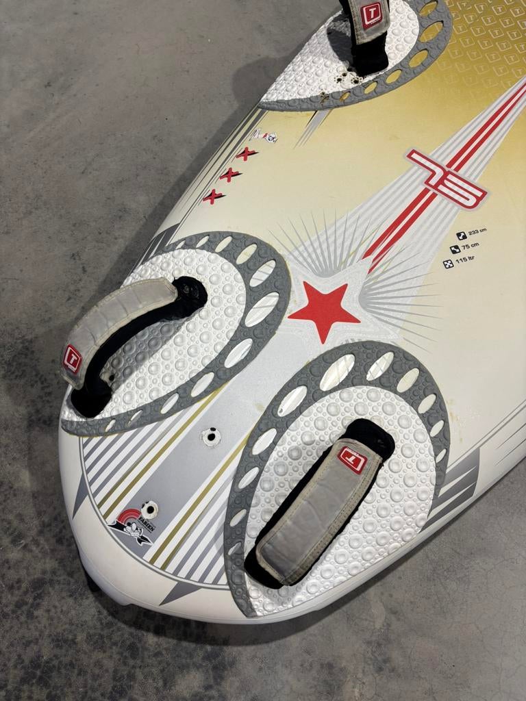 Tabou Manta 75 - 115L, Watersport en Boten, Ophalen, Gebruikt, Minder dan 250 cm, Plank