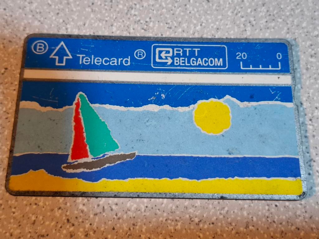 Oude Belgacom telefoonkaart België, Verzamelen, Ophalen of Verzenden, Buitenland