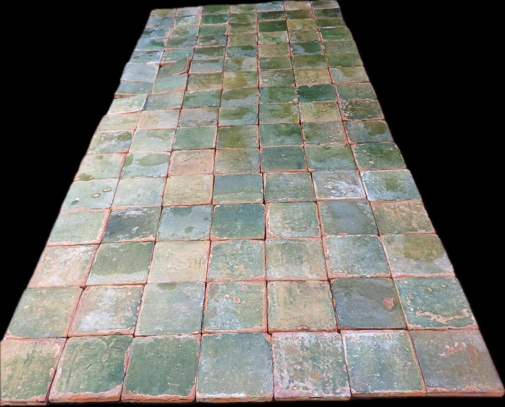 Oud Hollandse estriken / plavuizen 10x10 cm t/m 23x23 cm., Ophalen, Overige materialen, Gebruikt, Minder dan 20 cm