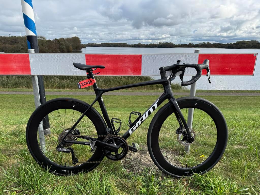 Giant TCR Advanced Pro Disc Di2 2023 maat M, Fietsen en Brommers, Fietsen | Racefietsen, 28 inch, Gebruikt, Carbon, Heren