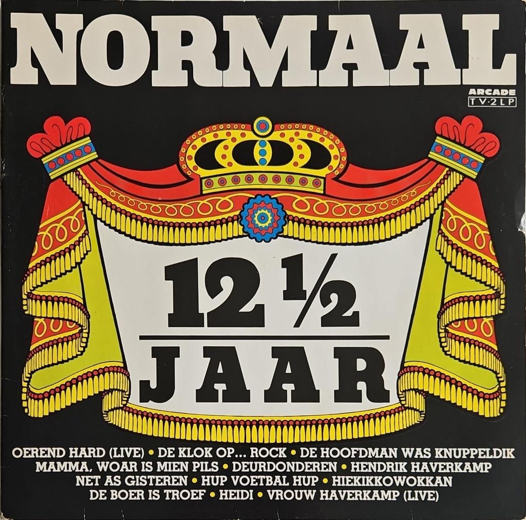 Normaal – 12½ Jaar, Cd's en Dvd's, Vinyl | Nederlandstalig, Ophalen of Verzenden, Zo goed als nieuw, Overige formaten, Levenslied of Smartlap