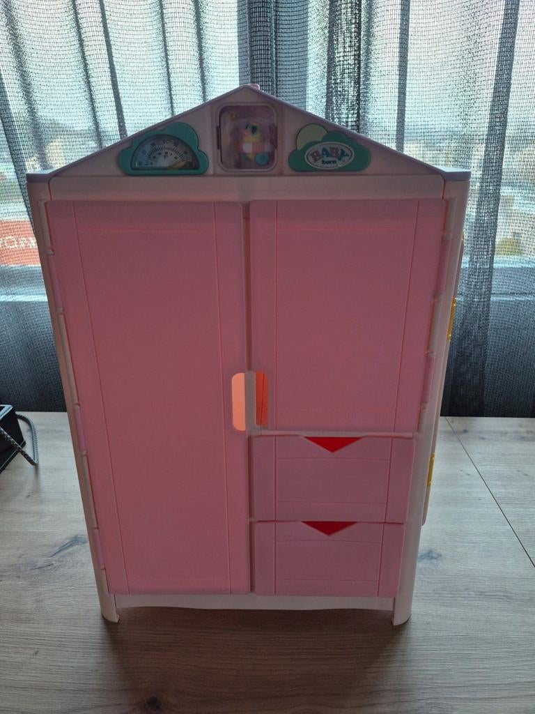 Baby Born Kledingkastje met Weereendje Babyborn., Ophalen of Verzenden, Zo goed als nieuw, Babypop