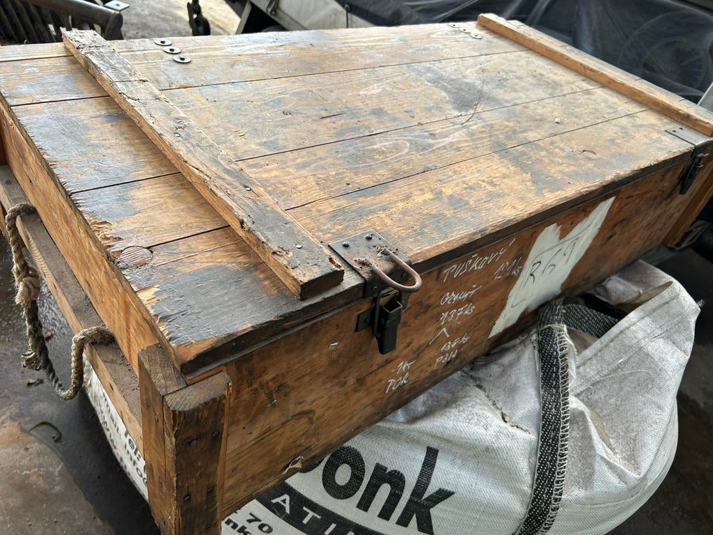 Leger kist, Ophalen, Gebruikt, 100 tot 150 cm, Minder dan 50 cm