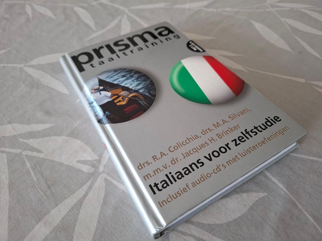 ITALIAANS voor ZELFSTUDIE +  2 CD   - Prisma Taaltraining., Boeken, Non-fictie, Ophalen of Verzenden, Zo goed als nieuw, Italiaans