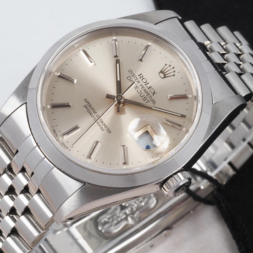 Rolex datejust 36 (16200), Staal, Polshorloge, Kikkertweg 18, 1521 RG Wormerveer, Ophalen of Verzenden