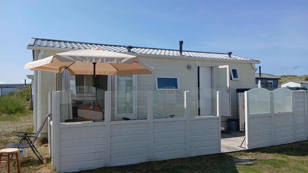 Ameland prachtig chalet bij strand nes., 2 slaapkamers, Wasmachine, Waddeneilanden, Recreatiepark