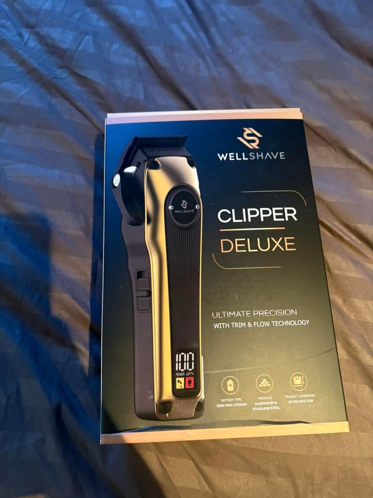 Clipper deluxe (wellshave), Ophalen of Verzenden, Nieuw, Haarverzorging