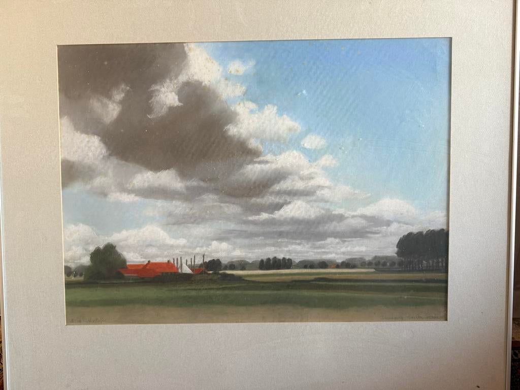 Diet de Ridder Meijer - Originele Tekening Vorchten 1986, Antiek en Kunst, Ophalen of Verzenden